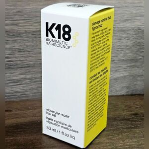 K18 Biomimetic Hair science Molecular Repair Hair Oil NEW 30ml